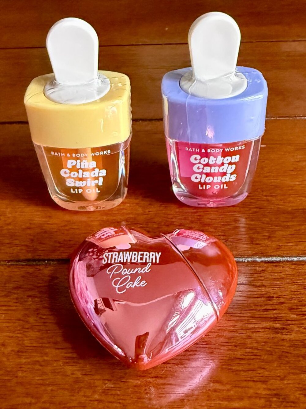 NEW 3-Pc Lip Oil Trio Bath & Body Works
